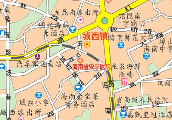 海南省安宁医院地址图